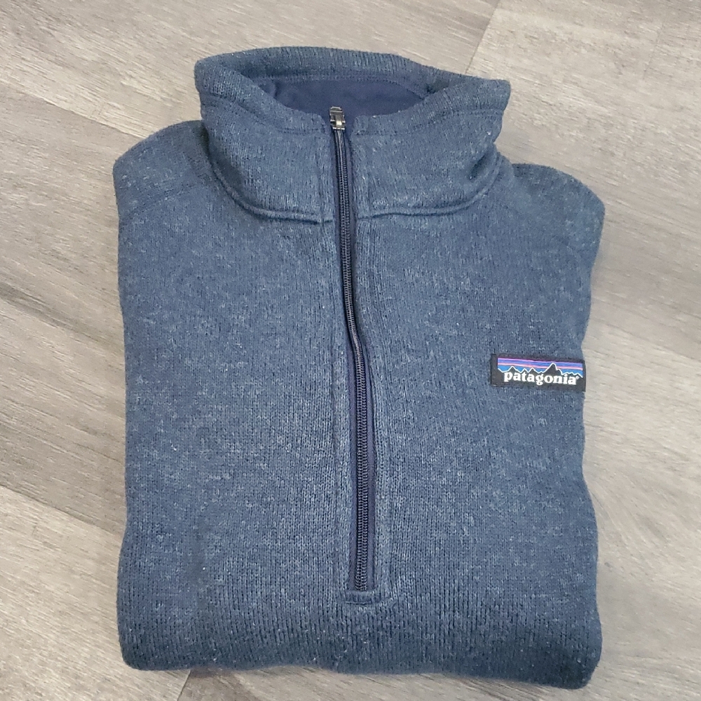 Patagonia Womens Navy Blue Better Sweater